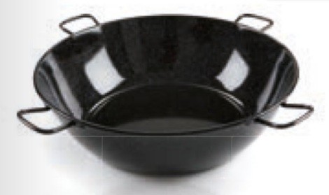 Sarten honda esmaltada 65cm