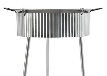 Paraviento 3pzas. para paella de 70cm